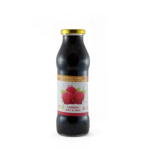 Χυμός χωρίς ζάχαρη με ολόκληρα raspberries 720ml.