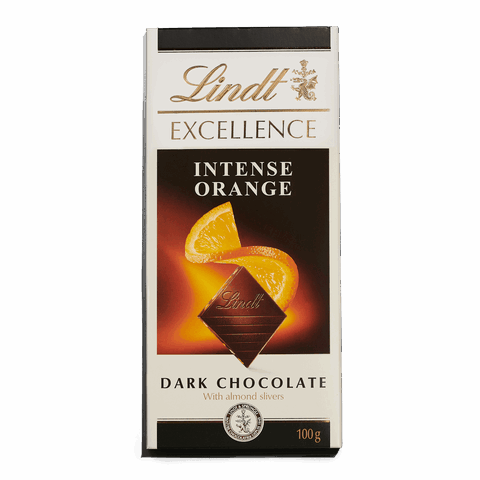 Σοκολάτα Lindt dark orange 100γρ.