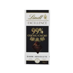 Σοκολάτα Lindt dark 99% 50γρ.