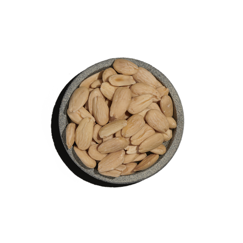 Αμυγδαλόψιχα λευκή ψημένη ανάλατη