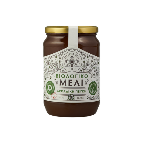 Μέλι Αρκαδική Πεύκη 950γρ. ΒΙΟ