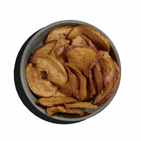 Chips μήλου με κανέλα
