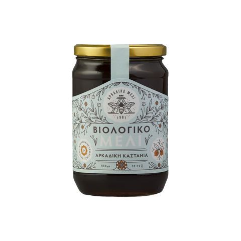 Μέλι Αρκαδική Καστανιά 950γρ. ΒΙΟ
