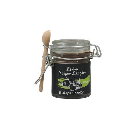 Μαύρο σκόρδο σκόνη 25γρ. ΒΙΟ (χωρίς γλουτένη)