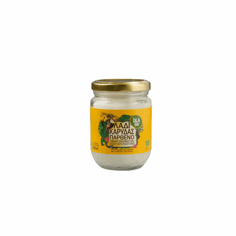 Λάδι καρύδας 200ml. ΒΙΟ (χωρίς γλουτένη)