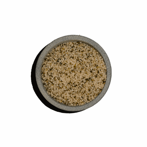 Σπόροι κάνναβης αποφλοιωμένοι