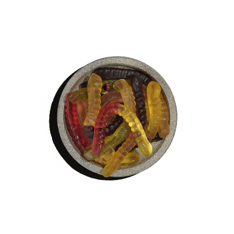 Ζελίνια Haribo worms