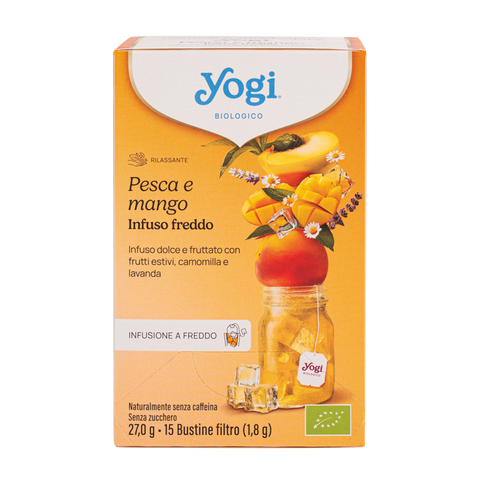 Yogi Tea Peach & Mango Cold Brew BIO