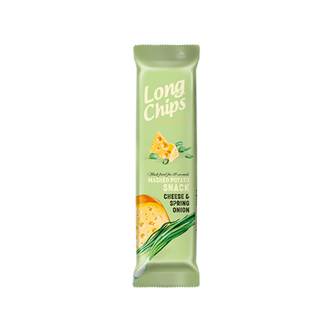 Long potato chips Cheese & Spring onion 75γρ.