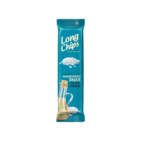 Long potato chips Sea salt & Vinegar 75γρ.